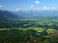 Nahe Steingaden, kurz vor erreichen der Berge